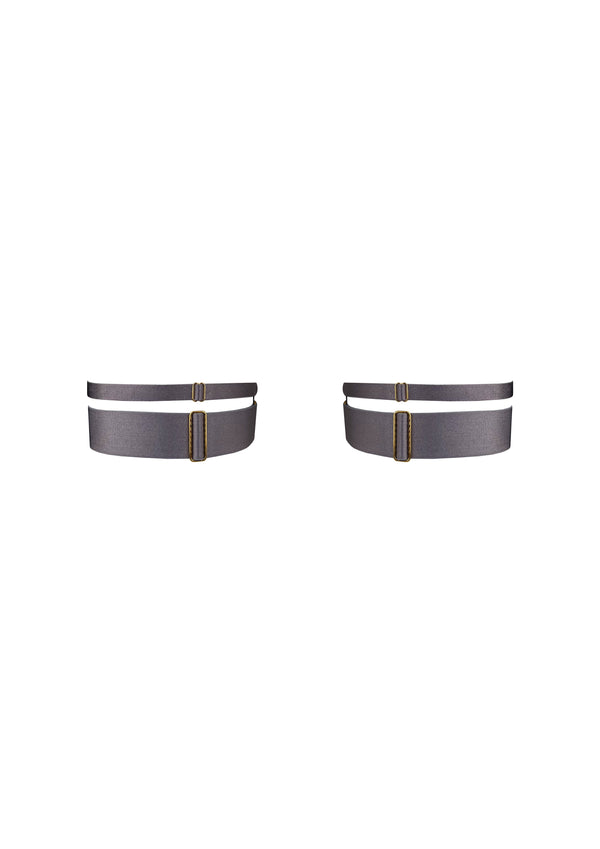Signature Wide Strap Garters (Pair)